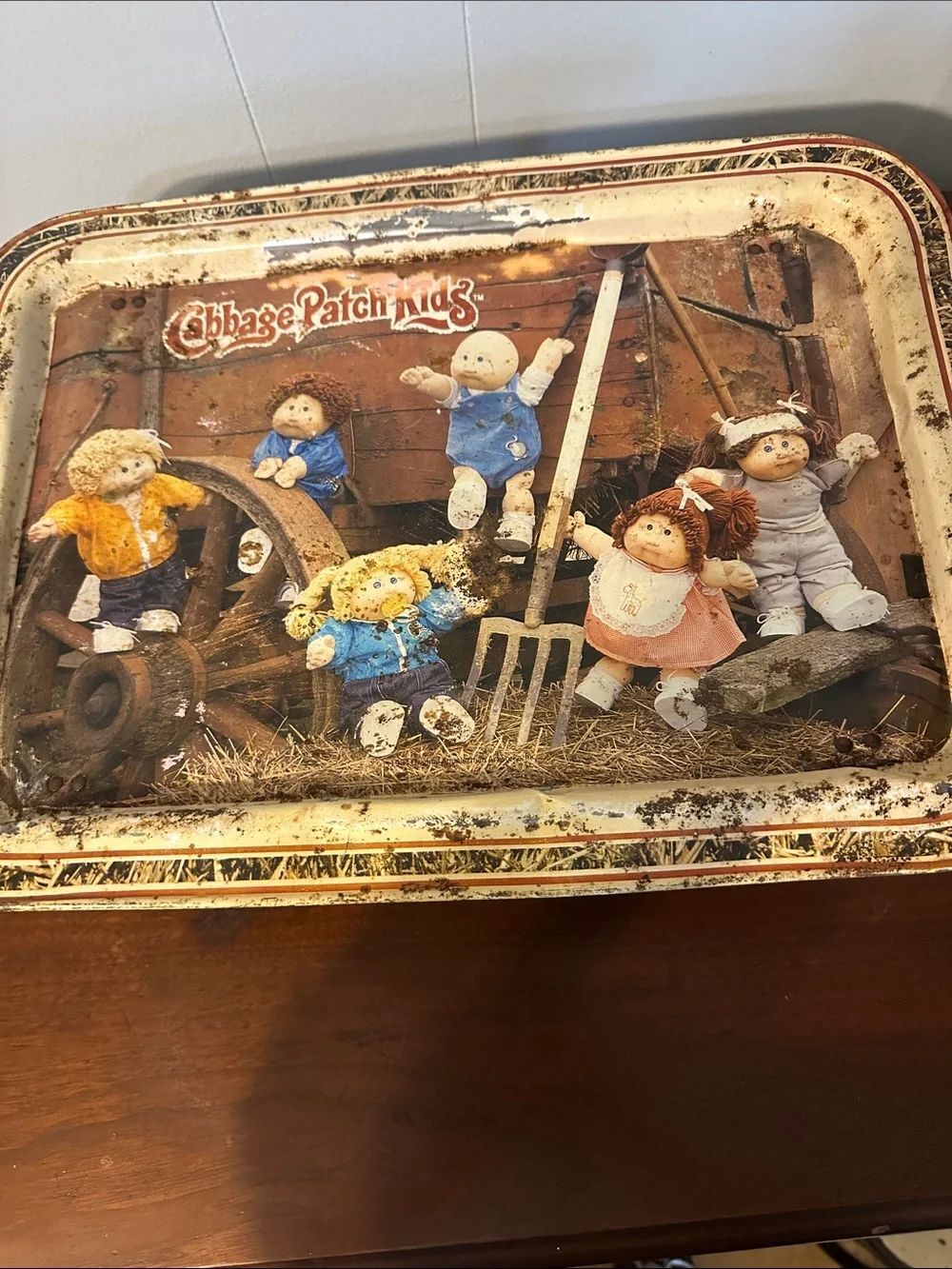 Vintage Cabbage Patch Kids Tray